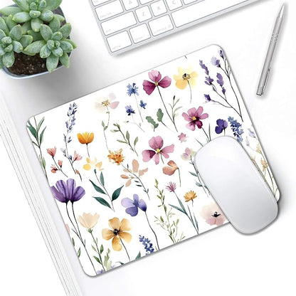 Mouse Pad, Cute Purple Wildflowers Mouse Pads - Image 5