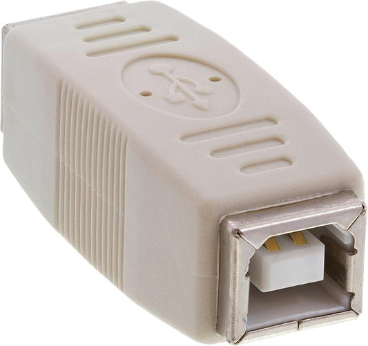 Cmple - USB B to B Adapter USB 2.0 Female to Female Coupler Jack to Jack by Cmple