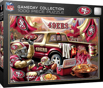 MasterPieces - 1000 Piece Jigsaw Puzzle, NFL San Francisco 49ers, Fun by MasterPieces