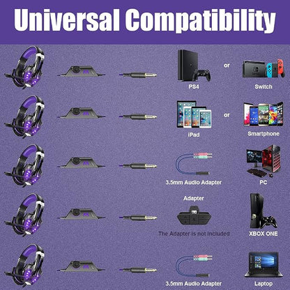 BENGOO G9000 Stereo Gaming Headset - Image 6