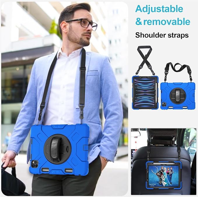 Case for iPad Pro 11 Inch 2022/2021/ 2020/2018: Silicone Cover for iPad 11 Inch - Image 5
