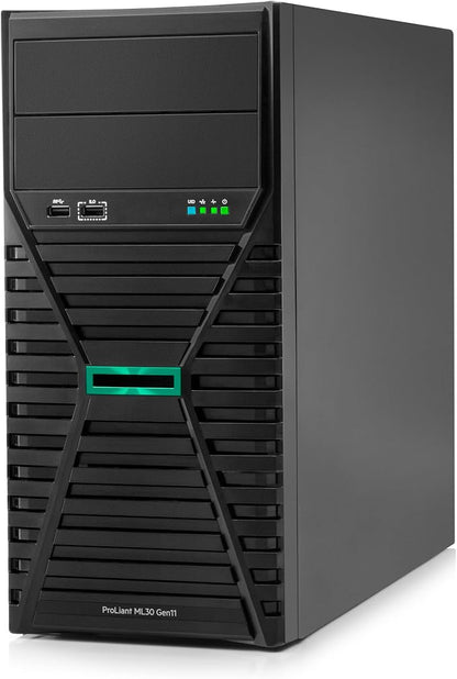 Hewlett Packard Enterprise ProLiant ML30 Gen11 Tower Server w/one Intel Xeon - Image 5