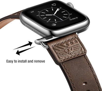 SUNFWR Leather Bands Compatible - Image 4