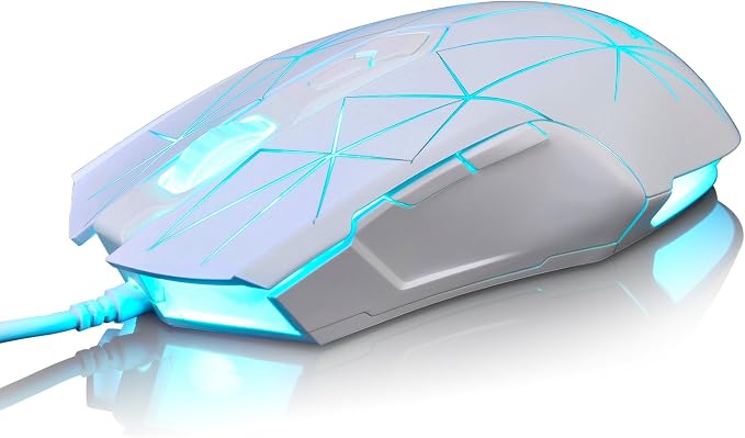 FIRSTBLOOD ONLY GAME. AJ52 Watcher RGB Gaming Mouse, Programmable 7 Buttons - Image 2