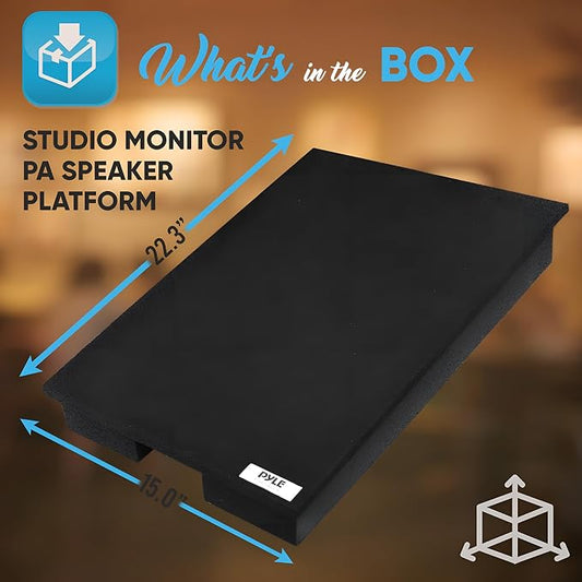 Pyle Sound Dampening Speaker Riser Foam - Image 2