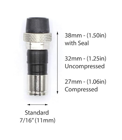 THE CIMPLE CO Water-Tight RG6 Compression Connectors - Image 3