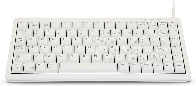 CHERRY ML 4100 Ultraslim Keyboard- Light Gray - Image 3