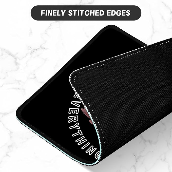 ITNRSIIET Mouse Pad with Stitched Edge Premium Textured Smooth Precise - Image 4