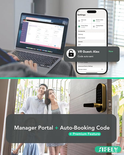 Keyless Entry Keypad Smart Door Lock - Image 8