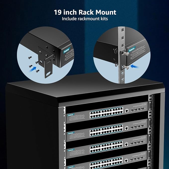 YuanLey 28 Port Gigabit Managed Switch - Image 7