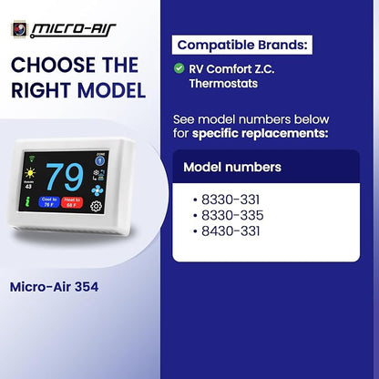 MICRO-AIR EasyTouch Digital RV Thermostat Replacement - Image 2