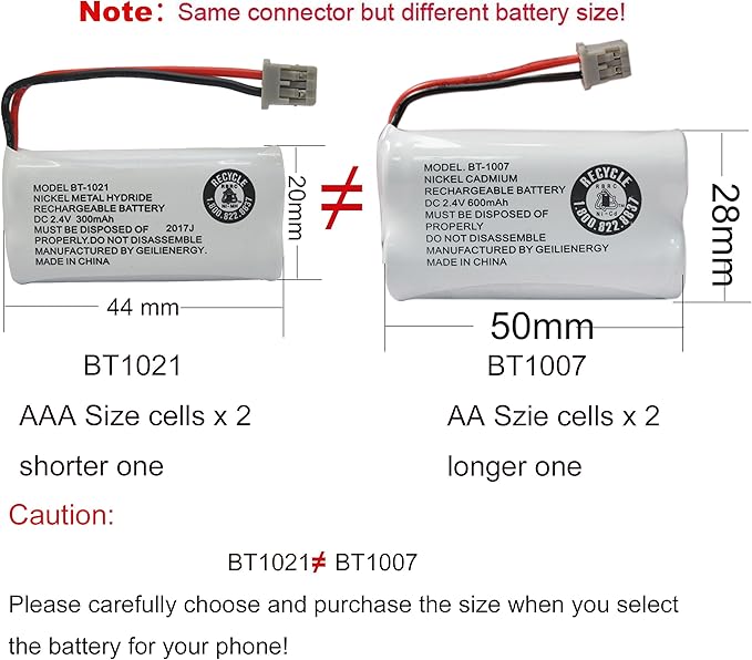 GEILIENERGY BT1007 BT1015 Phone Battery Compatible - Image 4