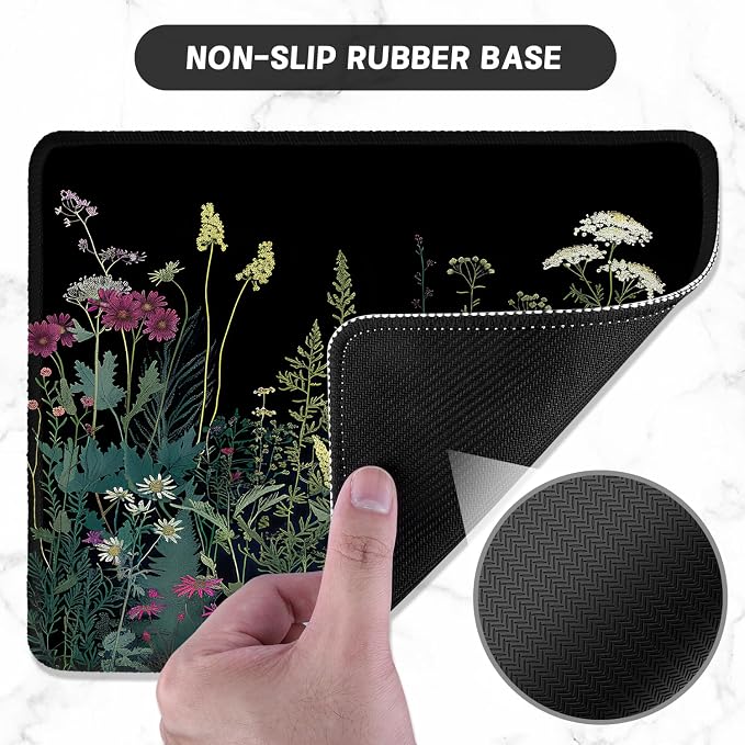 ITNRSIIET Mouse Pad with Stitched Edge Premium Textured Smooth Precise - Image 3