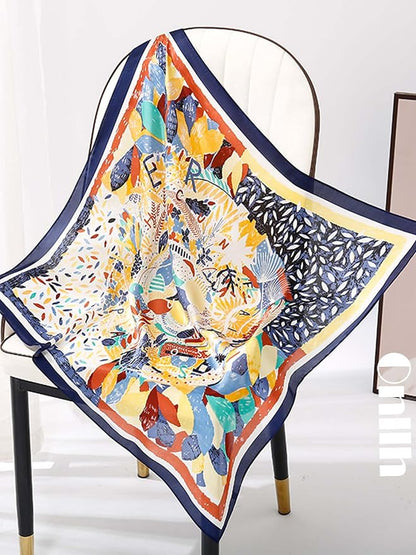 Silky Scarf for Women Lightweight Satin Bandanas Neck Hair Wrap For Sleeping - Image 4