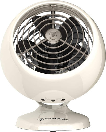 Vornado VFAN Mini Classic Personal Vintage Air Circulator Fan, Vintage White- - Image 7