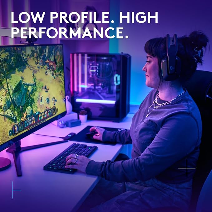 Logitech G515 Lightspeed TKL Low Profile Wireless Gaming Keyboard, LIGHTSYNC RGB - Image 2