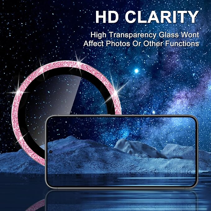 for Samsung Galaxy S25 Edge Camera Lens Protector, Individual Metal Ring - Image 5