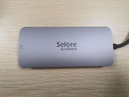 USB C Docking Station Dual HDMI Monitor Adapter, Selore USB C Hub 3 Monitors - Image 8
