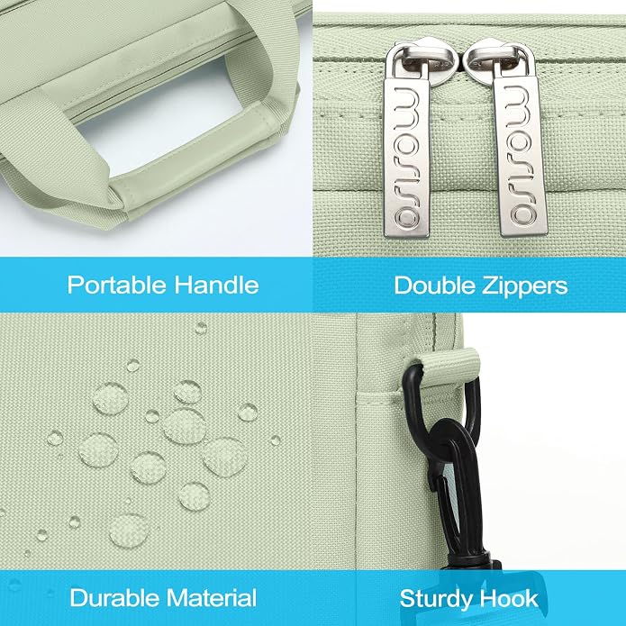 MOSISO Laptop Shoulder Bag, Computer Bag - Image 4