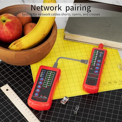 Network Cable Tester with Emitter and Receiver, Port Flashing – CAT5, CAT6 Line - Image 3