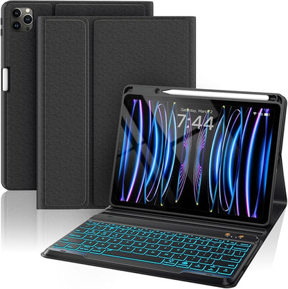 OYEEICE Keyboard Case for iPad Pro 12.9 inch & New Air 13 inch M2, 7 Color by OYEEICE