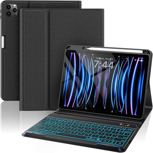 OYEEICE Keyboard Case for iPad Pro 12.9 inch & New Air 13 inch M2, 7 Color by OYEEICE