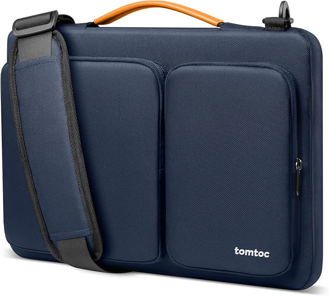tomtoc 360° Protective Laptop Shoulder Bag by tomtoc