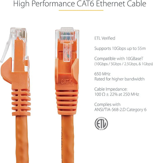 StarTech 50ft CAT6 Ethernet Cable - Image 2
