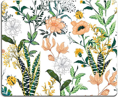 Mouse Pad, Beautiful Floral Mouse Pad, Personalized Waterproof Mousepad by EASTSMOOTH