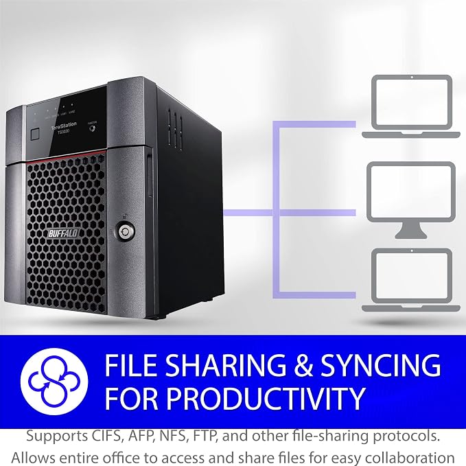 BUFFALO TeraStation 3420DN 4-Bay SMB 4TB Desktop NAS w/Hard Drives Included - Image 4