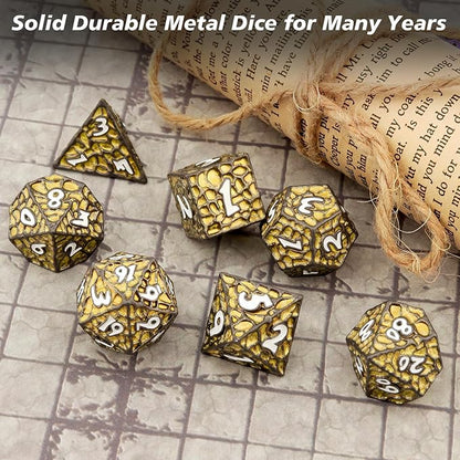 PJOY Metal D&D Dice Set for Dungeons and Dragons Dice - Image 9