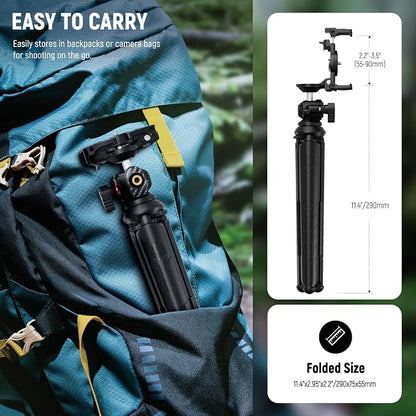 NEEWER Tripod for iPhone with Remote, Mini Flexible Phone Tripod Stand Vlog - Image 7