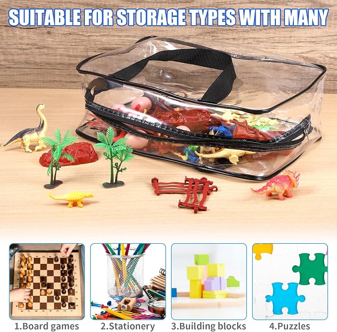6 PCS Waterproof Toy Storage Bags - Image 4