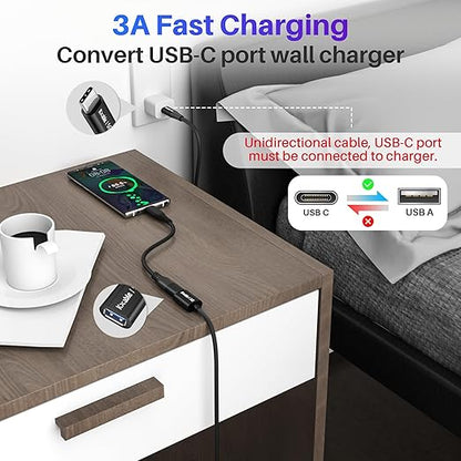USB C to USB Female Cable 3FT, Type-C Male to USB A 3.1 Female OTG Cable - Image 5