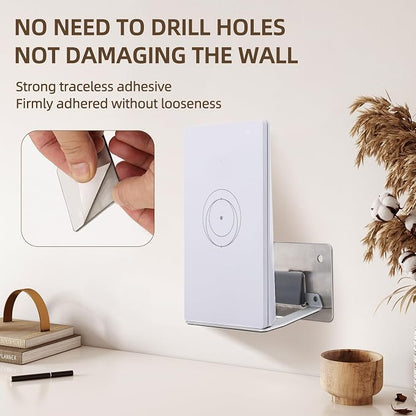 Starlink Router Mini Mount, Punch-Free Wall Mount Bracket, Not damaging the - Image 2