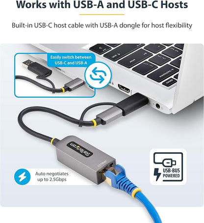 StarTech.com 2.5GbE USB-C to Ethernet Adapter - Image 3