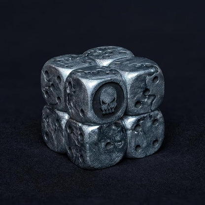 D6 Dice Set – 10× Six-Sided Resin Dice - Image 4