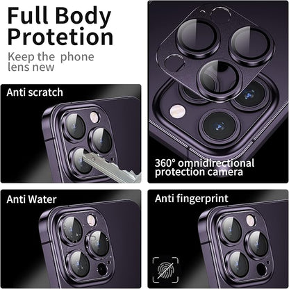 Camera Lens Protector for iPhone 14 Pro/iPhone 14 Pro Max, Alloy Metal Camera - Image 2
