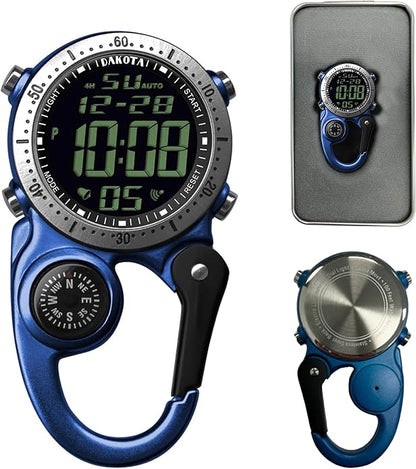 Dakota Digital Backpacker Clip, Fob and Pocket Watch, Timer and Dual Time - Image 3