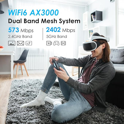 WAVLINK AX3000 WiFi 6 Mesh System 3 Pack - Image 4