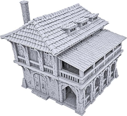 The Warehouse by Printable Scenery, 3D Printed Tabletop RPG Scenery and Wargame by EnderToys