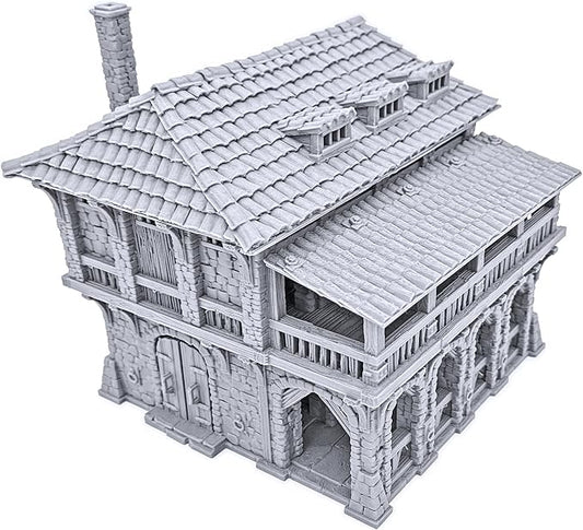 The Warehouse by Printable Scenery, 3D Printed Tabletop RPG Scenery and Wargame by EnderToys