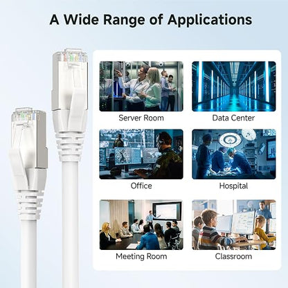 Cable Matters 40Gbps Shielded Cat 8 Ethernet Cable - 5ft - Image 7