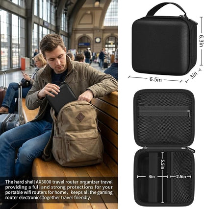 Portable Travel Router Case for TP-Link Roam 7 BE3600 / Roam 6 AX1500 AX3000 - Image 3