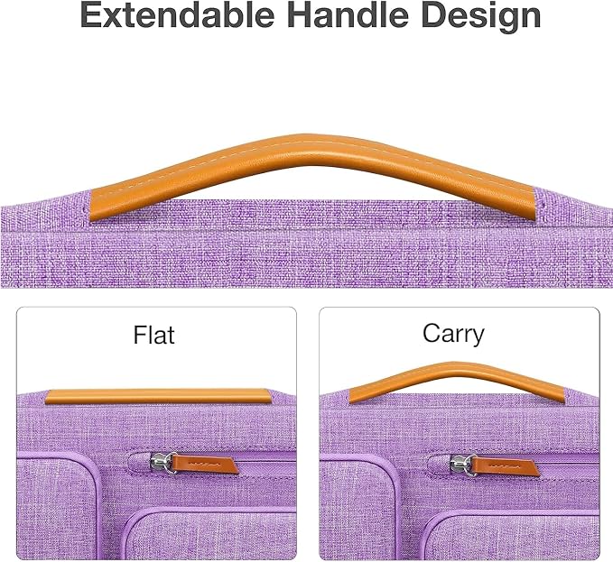 MOSISO 360 Protective Laptop Case 13.3 inch, 13-13.3 inch Laptop Sleeve - Image 5