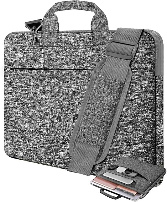 Universal Laptop Shoulder Bag 13-17.3 Inch Shockproof Briefcase by Hseok