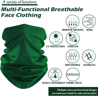 Geyoga 6 Pieces Summer UV Protection Cooling Neck Gaiter Face Clothing Neck - Image 2