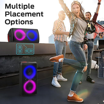 Monster Cycle Plus Bluetooth Speaker, 380W High Power Portable Party Speaker - Image 8