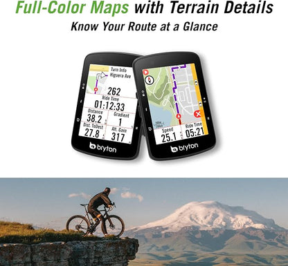 Bryton Rider 650 2.8 Inch Color LCD Touchscreen GPS Bike/Cycling Computer - Image 4