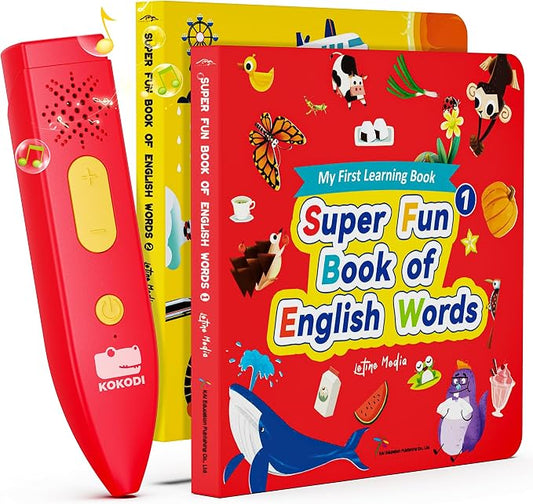 KOKODI Talking Pen Books Sets, Interactive Audio Sound Books Kids Learning by WhereKidsLearnThroughPlay